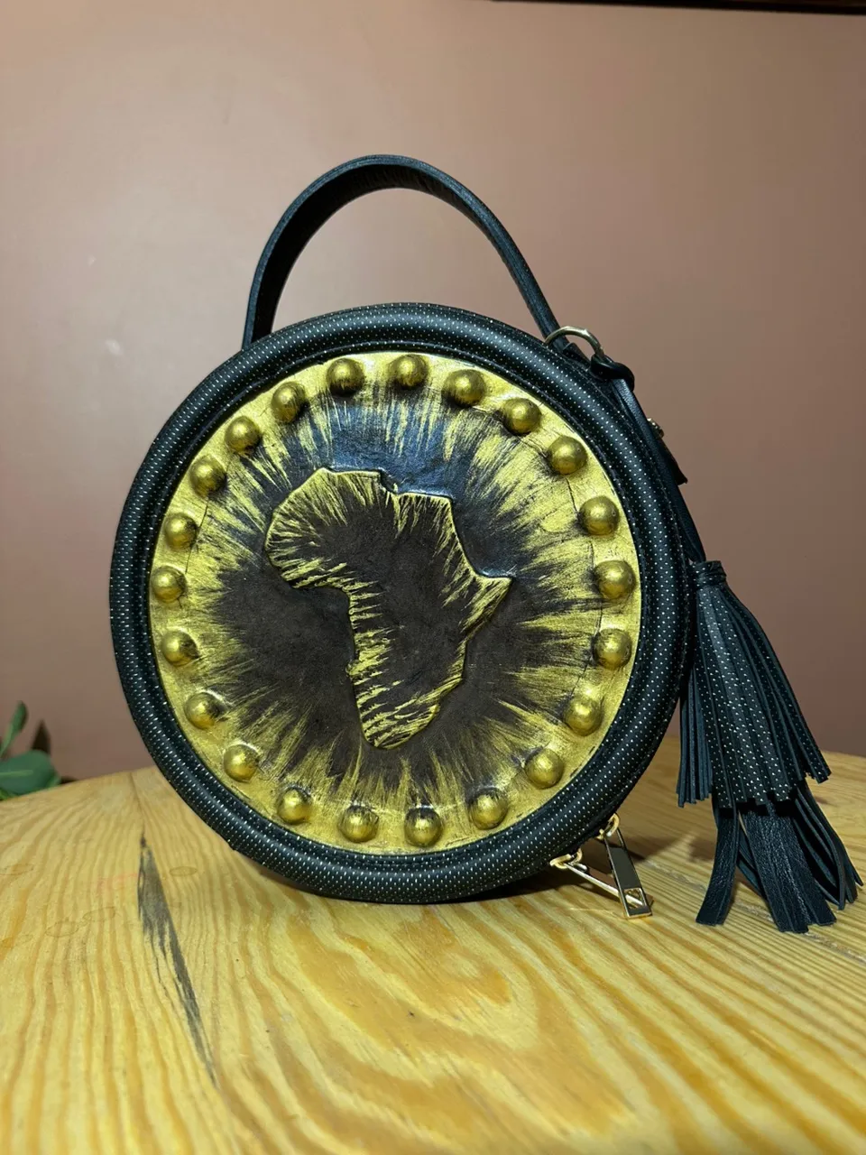 Sac Zanzibar Gold Dots